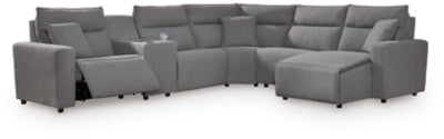 Modmax Power Reclining Sectional with Chaise - Great Lake Furnishings  (MI)