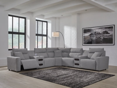 Modmax Power Reclining Sectional with Chaise - Great Lake Furnishings  (MI)
