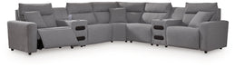 Modmax II Power Reclining Sectional with Audio Consoles - Great Lake Furnishings  (MI)