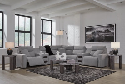 Modmax Power Reclining Sectional with Chaise - Great Lake Furnishings  (MI)