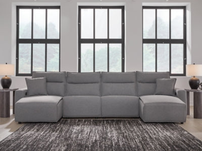 Modmax Power Reclining Sectional with Chaise - Great Lake Furnishings  (MI)