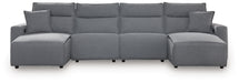 Modmax Power Reclining Sectional with Chaise - Great Lake Furnishings  (MI)