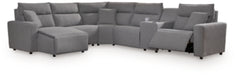 Modmax Power Reclining Sectional with Chaise - Great Lake Furnishings  (MI)
