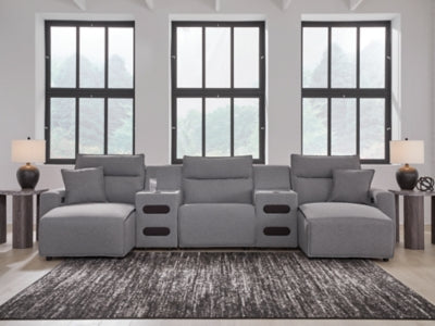 Modmax Power Reclining Sectional with Chaise - Great Lake Furnishings  (MI)