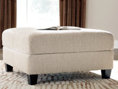 Steelwater Retreat Oversized Accent Ottoman - Great Lake Furnishings  (MI)