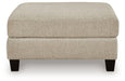 Steelwater Retreat Oversized Accent Ottoman - Great Lake Furnishings  (MI)