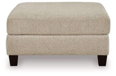 Steelwater Retreat Oversized Accent Ottoman - Great Lake Furnishings  (MI)