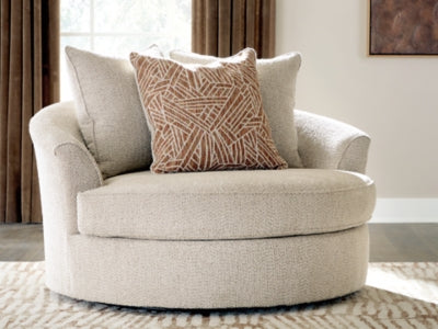 Steelwater Retreat Oversized Swivel Accent Chair - Great Lake Furnishings  (MI)