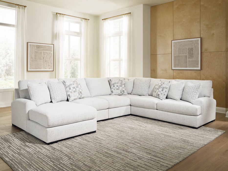 Misty-Lakes Sectional with Chaise - Great Lake Furnishings  (MI)