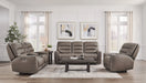 Parker Living Lawson - Sydney Brunette Power Zero Gravity Tilt Console Loveseat P2
