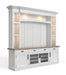 Parker House Americana Modern 92 Inch TV Console with Hutch Back Panel and LED Lights