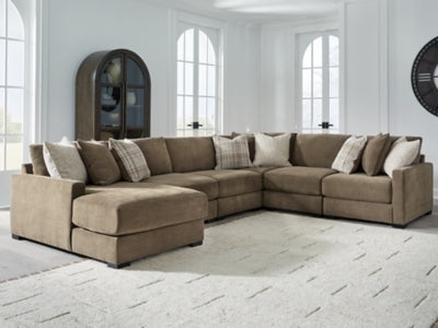 Camellia-Court Sectional with Chaise - Great Lake Furnishings  (MI)