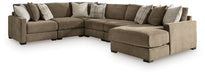 Camellia-Court Sectional with Chaise - Great Lake Furnishings  (MI)