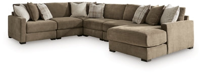 Camellia-Court Sectional with Chaise - Great Lake Furnishings  (MI)