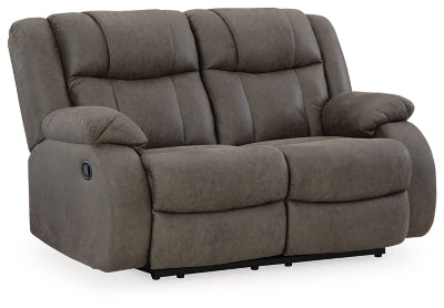 First Base Reclining Loveseat - Great Lake Furnishings  (MI)