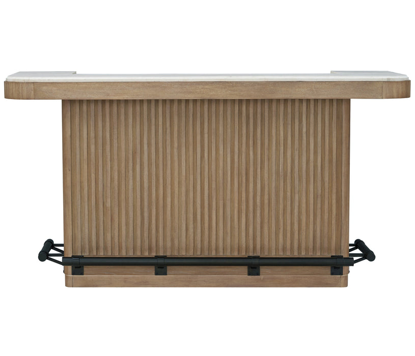 Parker House Escape - Dining 78 Inch Bar with Stone Top