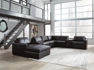 Modmax II Sectional with Chaise and Audio Consoles - Great Lake Furnishings  (MI)