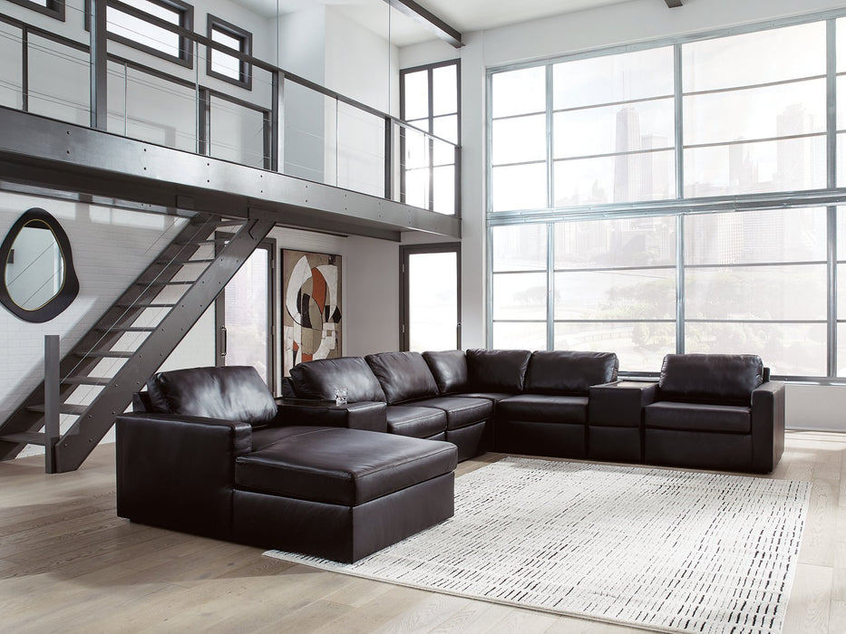 Modmax II Sectional with Chaise and Storage Consoles - Great Lake Furnishings  (MI)