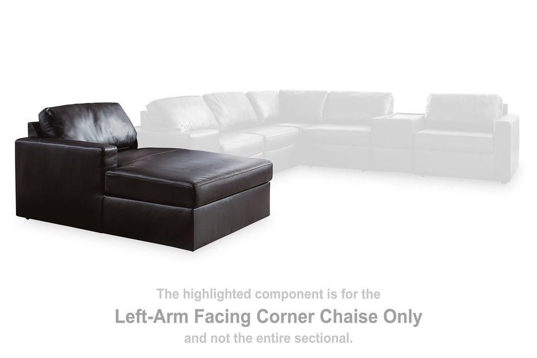 Modmax II Sectional with Chaise and Storage Consoles - Great Lake Furnishings  (MI)