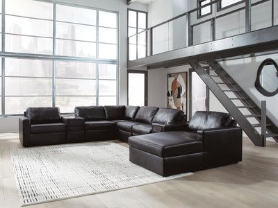 Modmax II Sectional with Chaise and Audio Consoles - Great Lake Furnishings  (MI)