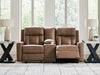 Mackmenville Reclining Loveseat with Console - Great Lake Furnishings  (MI)