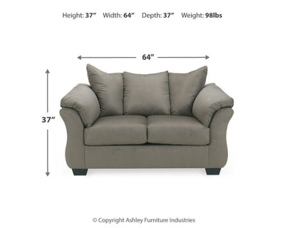 Darcy Loveseat - Great Lake Furnishings  (MI)