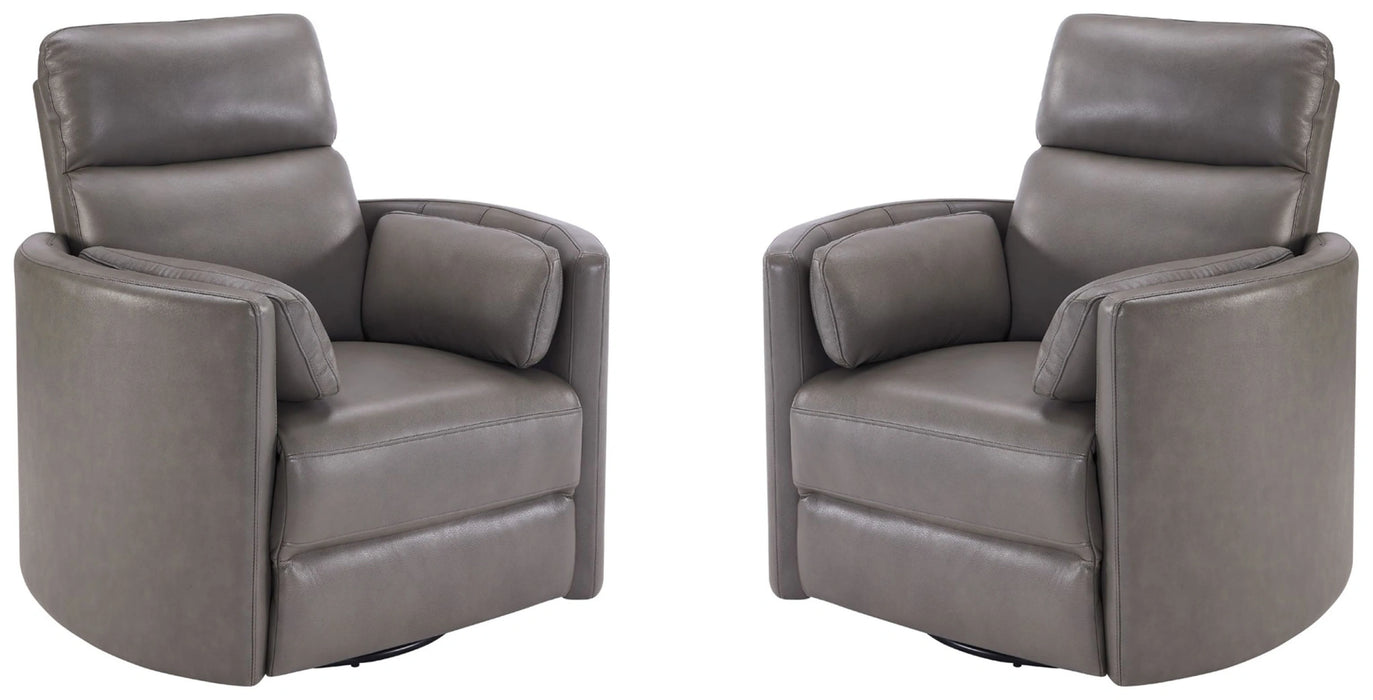 Parker Living Radius - Powered By Freemotion Cordless Power Swivel Glider Recliner Two Pack