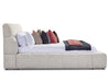 Parker Living Sleep Escape - Fluffy River Rock Queen Upholstered Bed
