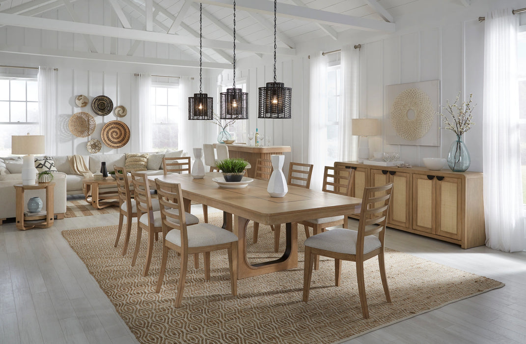 Parker House Escape - Dining 78 Inch Bar with Stone Top