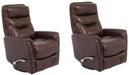 Parker Living Gemini Swivel Glider Recliner Two Pack