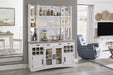 Parker House Americana Modern Dining 66 inch Buffet and Hutch with Quartz Insert