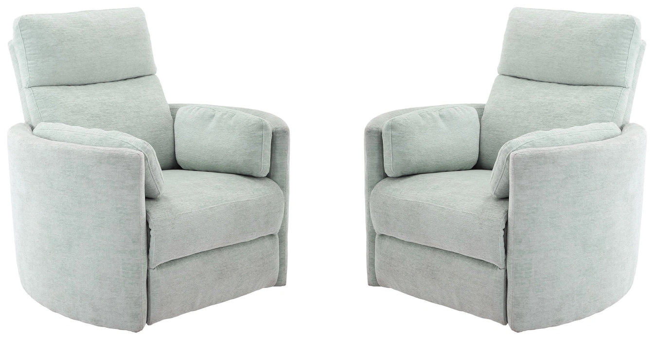 Parker Living Radius Power Swivel Glider Recliner Two Pack