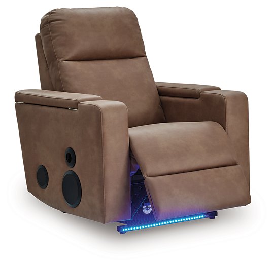Lorrenton Power Glider Recliner with Audio System - Great Lake Furnishings  (MI)