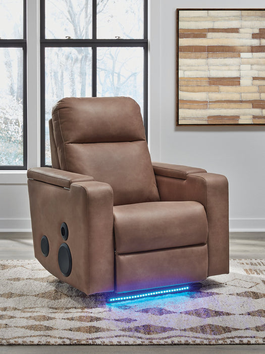 Lorrenton Power Glider Recliner with Audio System - Great Lake Furnishings  (MI)