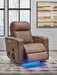 Lorrenton Power Glider Recliner with Audio System - Great Lake Furnishings  (MI)