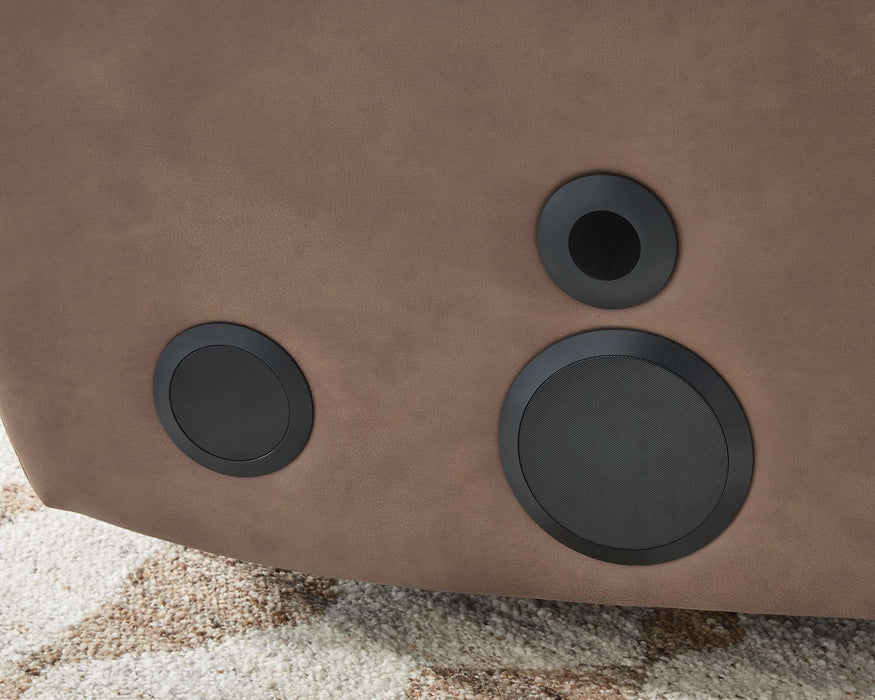 Lorrenton Power Glider Recliner with Audio System - Great Lake Furnishings  (MI)