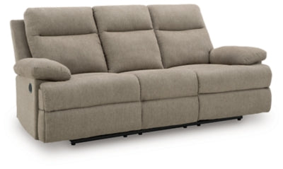 Side-Swipe Reclining Sofa with Drop Down Table - Great Lake Furnishings  (MI)