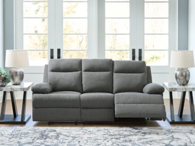 Side-Swipe Reclining Sofa with Drop Down Table - Great Lake Furnishings  (MI)
