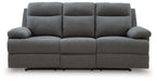 Side-Swipe Reclining Sofa with Drop Down Table - Great Lake Furnishings  (MI)