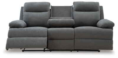 Side-Swipe Reclining Sofa with Drop Down Table - Great Lake Furnishings  (MI)