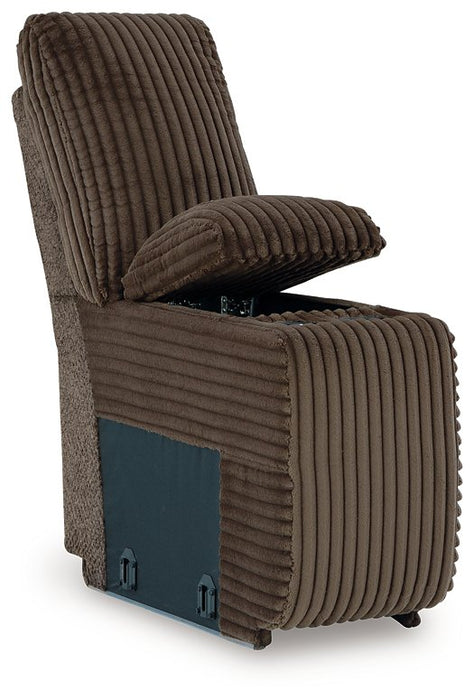 Top Tier Reclining Sectional with Chaise - Great Lake Furnishings  (MI)