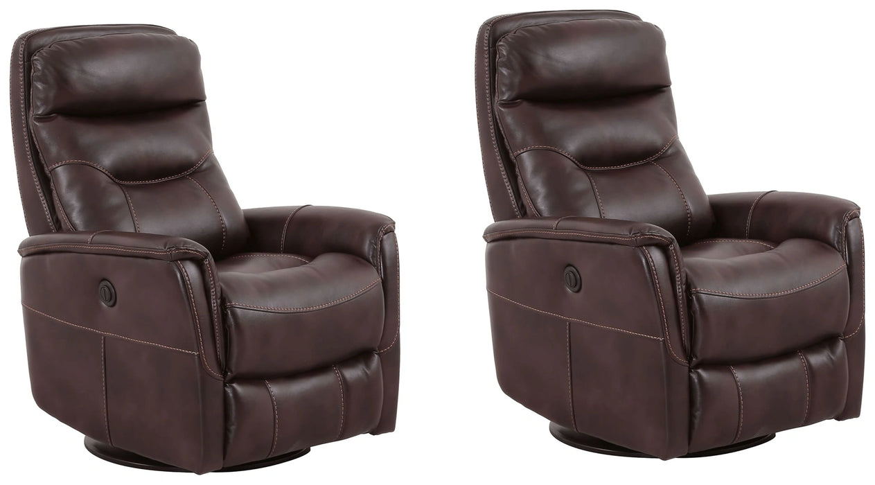 Parker Living Gemini Power Swivel Glider Recliner Two Pack