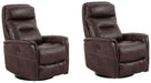 Parker Living Gemini Power Swivel Glider Recliner Two Pack