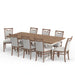 Parker House Americana Modern Dining 88 inch Trestle Extendable Dining Table