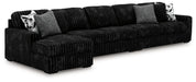 Midnight-Madness Sectional with Chaise - Great Lake Furnishings  (MI)