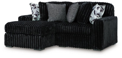 Midnight-Madness Sectional with Chaise - Great Lake Furnishings  (MI)