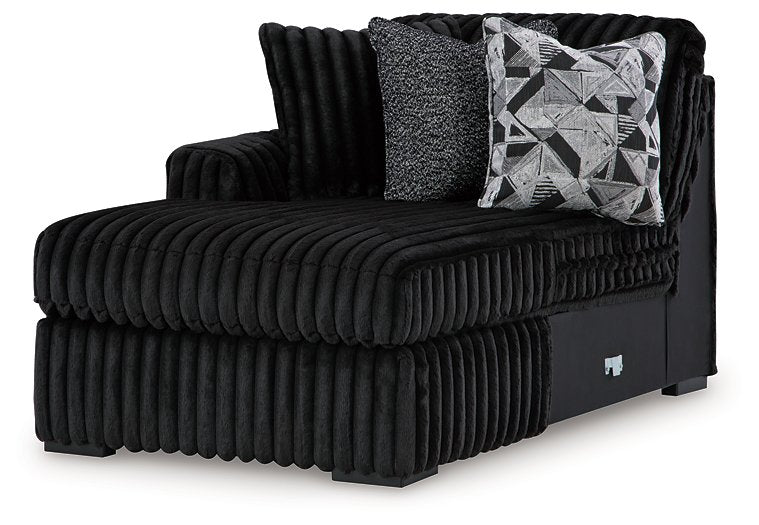 Midnight-Madness Sectional with Chaise - Great Lake Furnishings  (MI)