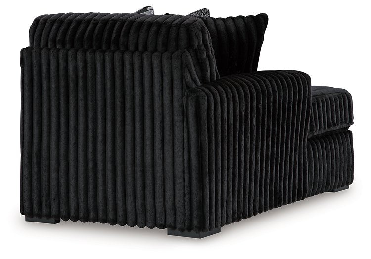 Midnight-Madness Sectional with Chaise - Great Lake Furnishings  (MI)