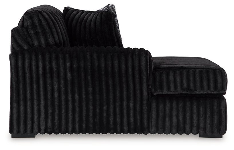Midnight-Madness Sectional with Chaise - Great Lake Furnishings  (MI)