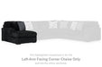 Midnight-Madness Sectional with Chaise - Great Lake Furnishings  (MI)